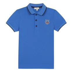 Kenzo Tiger Polo JB 1 T-shirt - King Blue 6A
