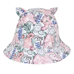 Kenzo Disco Jungle TG Jambini Hat - Optic White 9M-12M -Bedding Baby Store 20e kq90007 01 details 1 scaled