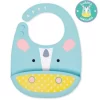 Skip Hop Zoo Fold & Go Silicone Bib-Unicorn