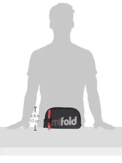 Mifold Grab And Go Booster Designer Bag Slate -Bedding Baby Store 31fy89303ml