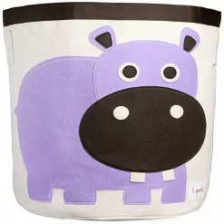 3 Sprouts Storage Bin Hippo