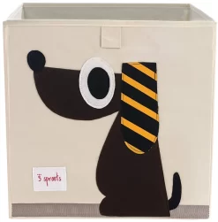 3 Sprouts Storage Box Dog