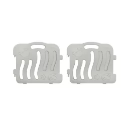 IFam Shell Baby Room Side Panel - Gray 2Ea