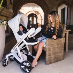 Milkbe Lullaby Auto Braking Stroller - Beige 7 Milkbe Lullaby Auto Braking Stroller - Beige -Bedding Baby Store 5705536 2