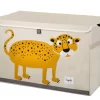 3 Sprouts Toy Chest Leopard