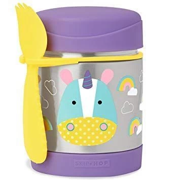 Skip Hop Zoo Insulated Food Jar - Unicorn 11 Oz. 1 Skip Hop Zoo Insulated Food Jar - Unicorn 11 Oz.
