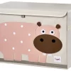 3 Sprouts Toy Chest Hippo