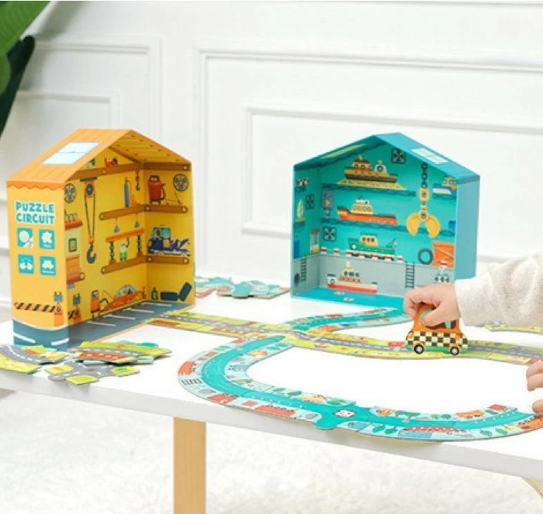 Mideer Puzzle Circuit 3Y+ 38pcs 1 Mideer Puzzle Circuit 3Y+ 38pcs