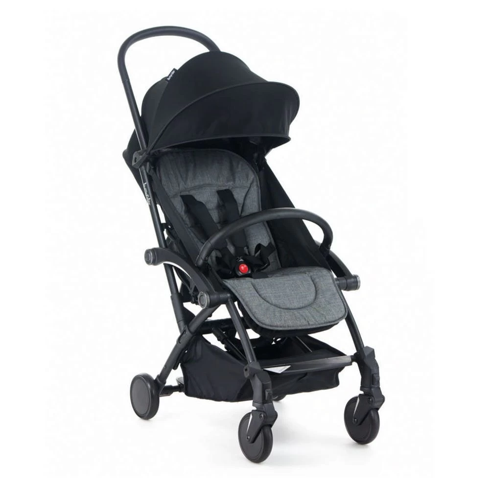 Bumprider Connect Stroller - Grey Melange 1 Bumprider Connect Stroller - Grey Melange