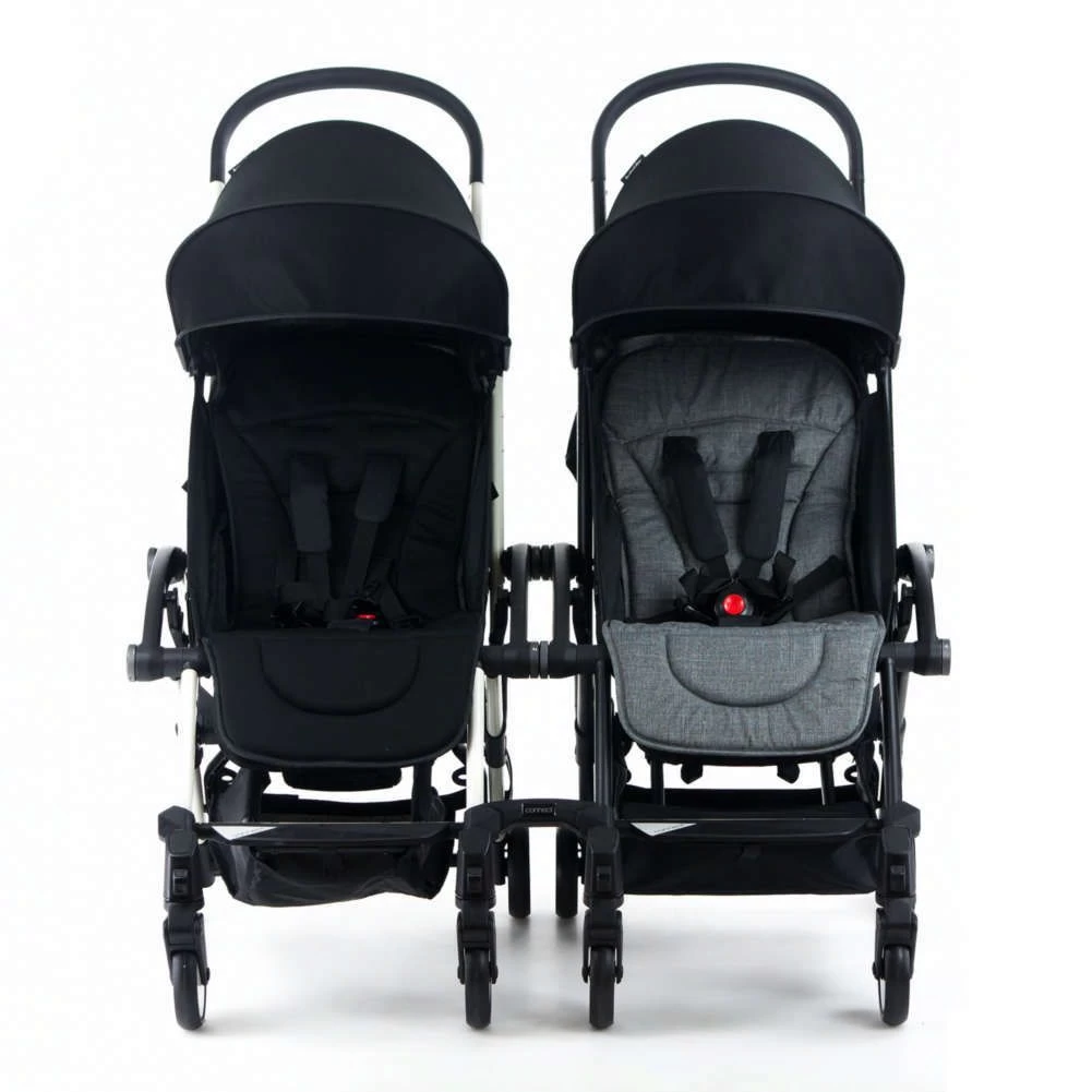 Bumprider Connect Stroller - Grey Melange 4 Bumprider Connect Stroller - Grey Melange - Image 4