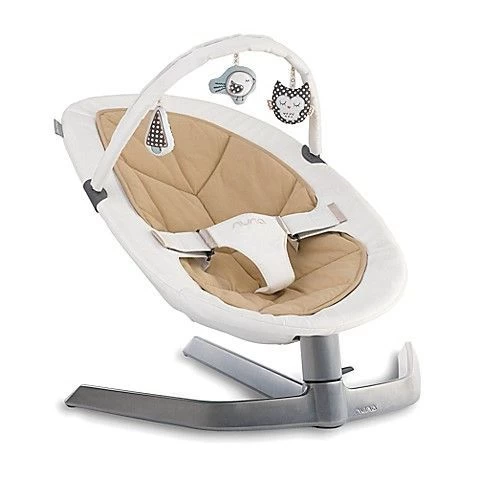 NUNA Leaf Toy Bar Bisque 2 NUNA Leaf Toy Bar Bisque - Image 2