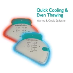 Nanobebe Breastmilk Storage Bags 50 Pack -Bedding Baby Store 714cjjcoadl. sl1500