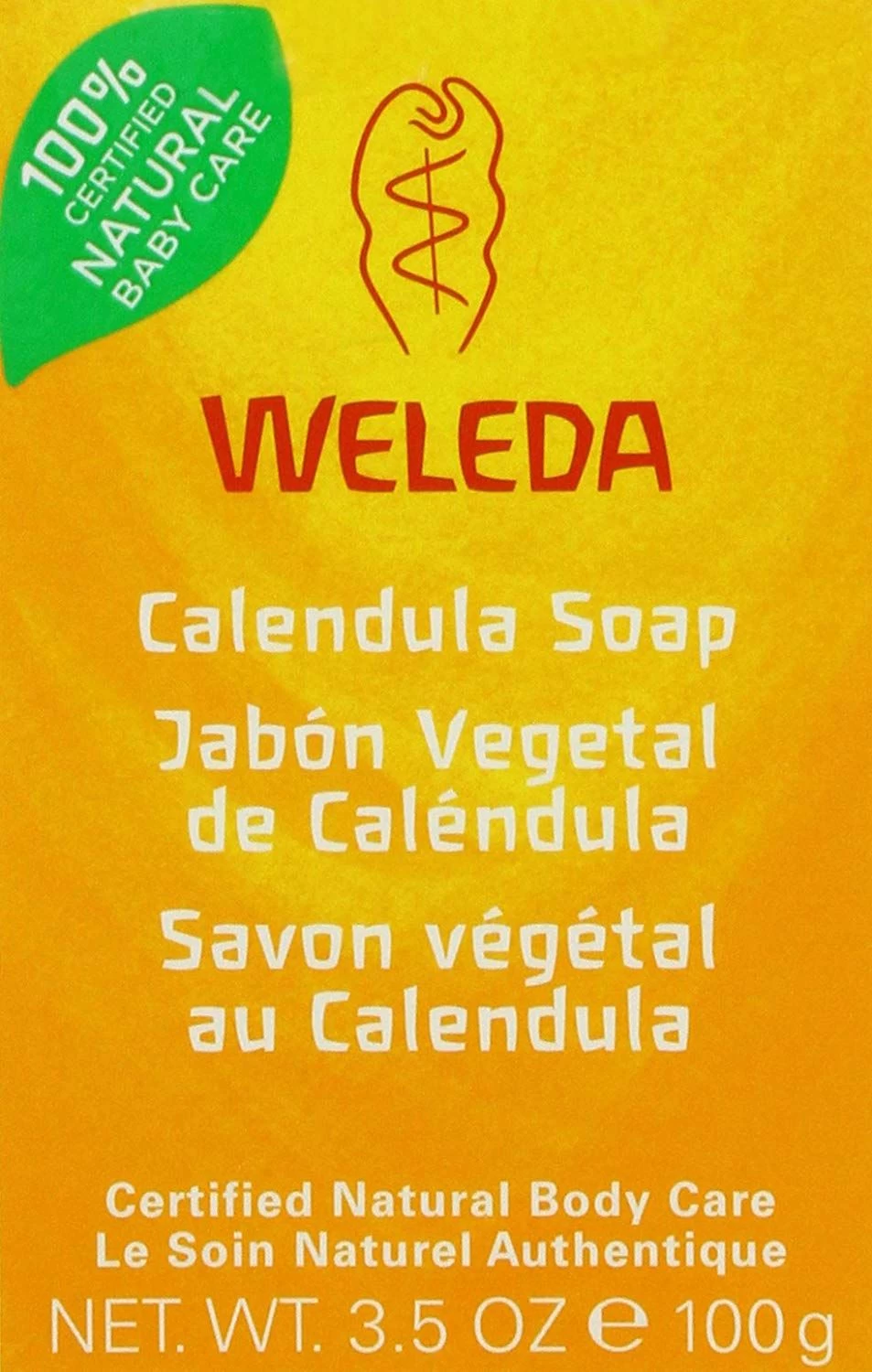 Weleda Calendula Baby Bar Soap 100g 2 Weleda Calendula Baby Bar Soap 100g - Image 2