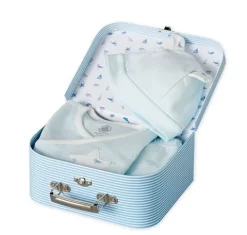 Petit Bateau Ensemble Sleepsuit 4 Pieces Gift Set Blue -Bedding Baby Store 962203874