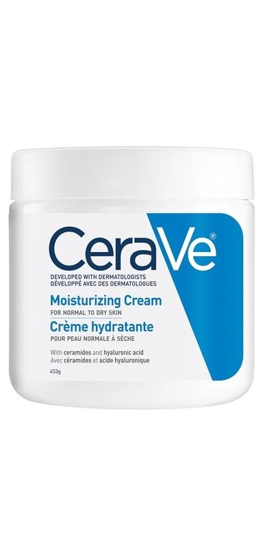 CeraVe Moisturizing Cream Daily Face & Body Moisturizer 453g 1 CeraVe Moisturizing Cream Daily Face & Body Moisturizer 453g