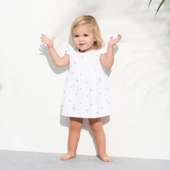 Aden & Anais Flutter Sleeve Yoke Dress - Metallic Gold Water Dot (9-12m) 8 Aden & Anais Flutter Sleeve Yoke Dress - Metallic Gold Water Dot (9-12m) -Bedding Baby Store aa1072 wdgg 03f 4 flutter sleeve yoke dress gold dot 3