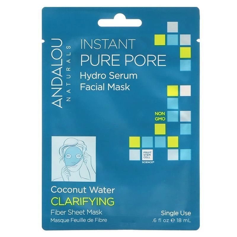 ANDALOU Naturals Clarifying Hydro Serum Facial Mask 1 ANDALOU Naturals Clarifying Hydro Serum Facial Mask