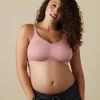 Bravado Designs The Body Silk Seamless Full Cup Nursing Bra - Dusted Peony Size M