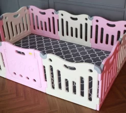 Baby Care FunZone Playpen - Pink -Bedding Baby Store baby care funzone playpen 5