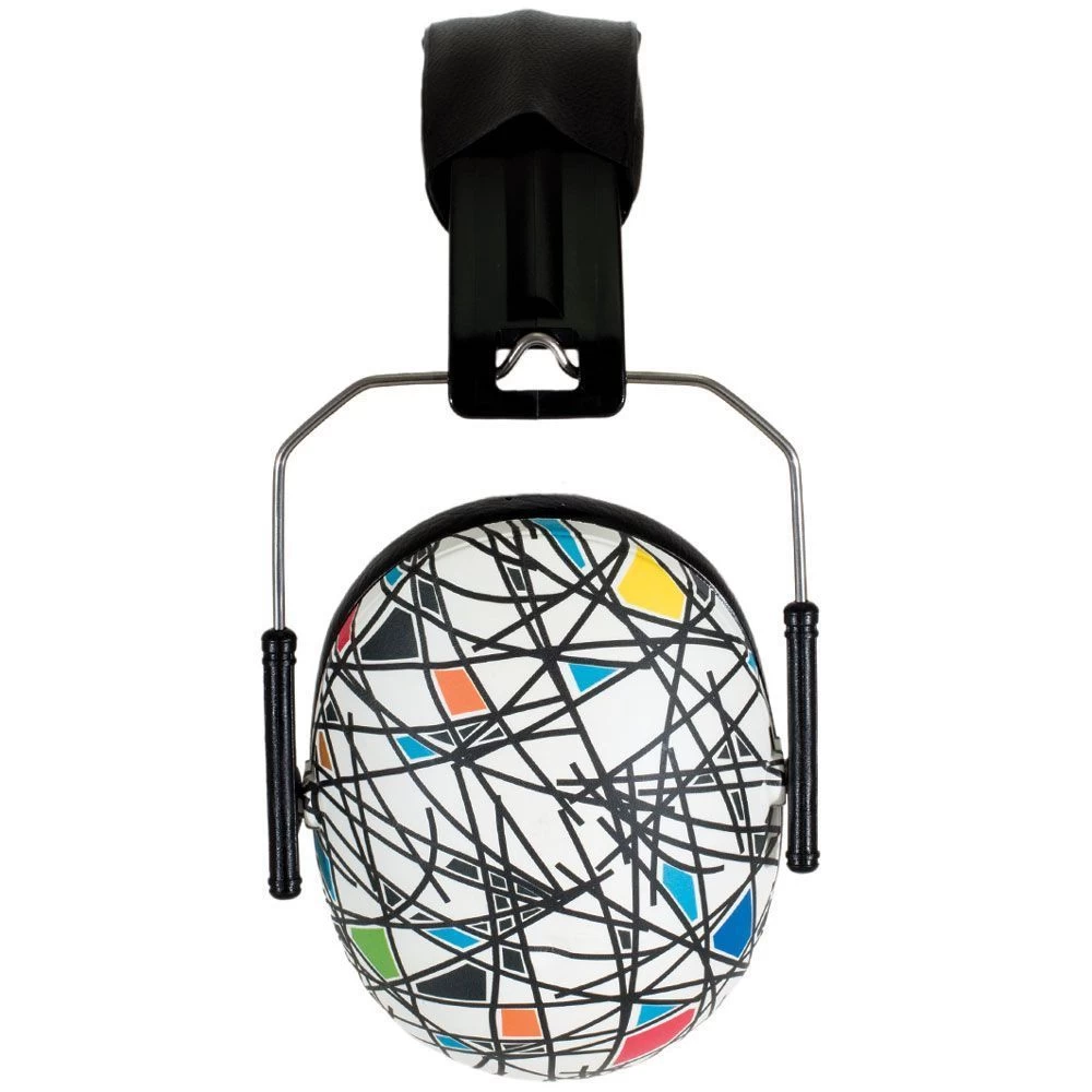Banz - Earmuffs - Squiggle / Sticks & Stones - 2yrs+ 1 Banz - Earmuffs - Squiggle / Sticks & Stones - 2yrs+