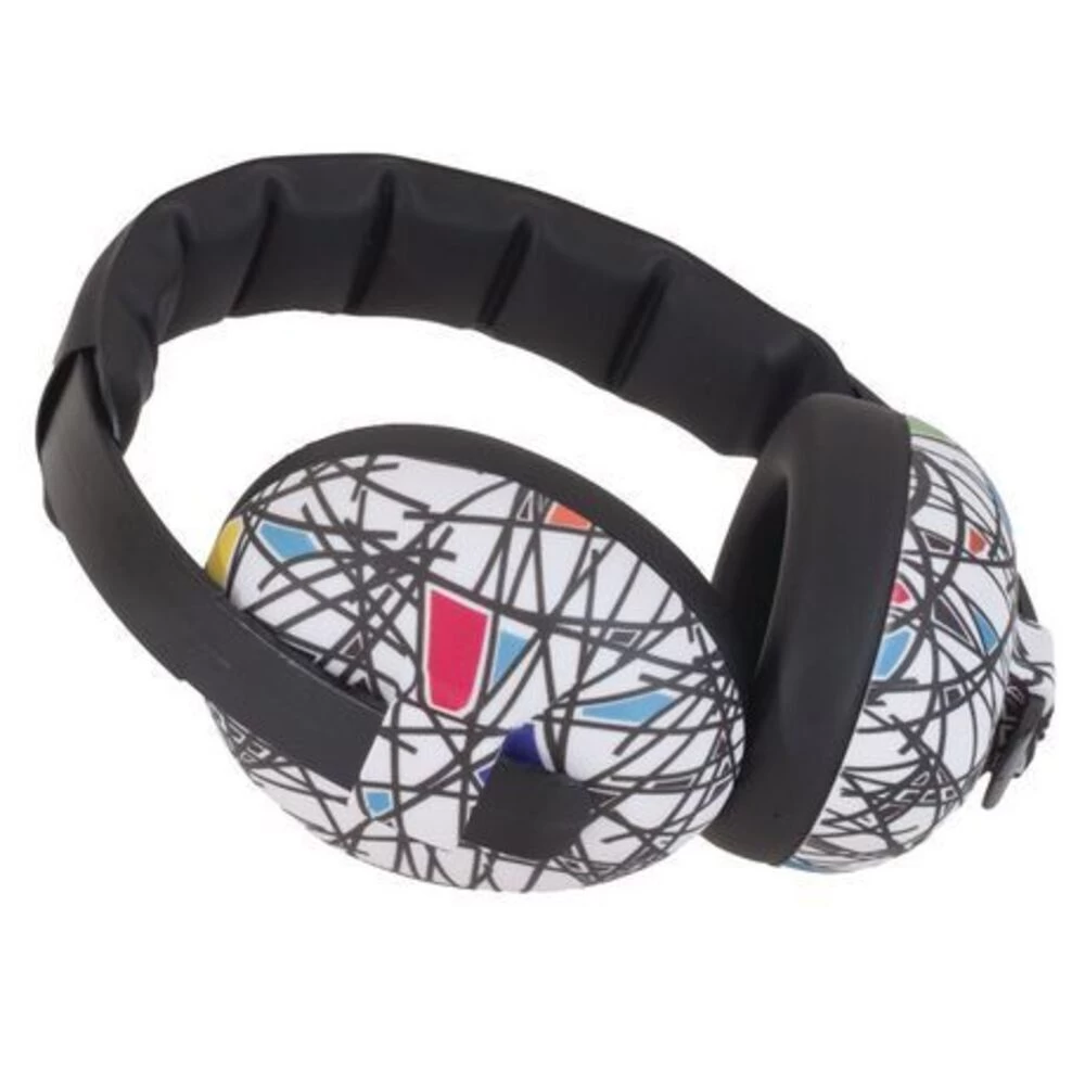 Banz Baby Ear Muffs - Squiggle 3 Months+ 1 Banz Baby Ear Muffs - Squiggle 3 Months+