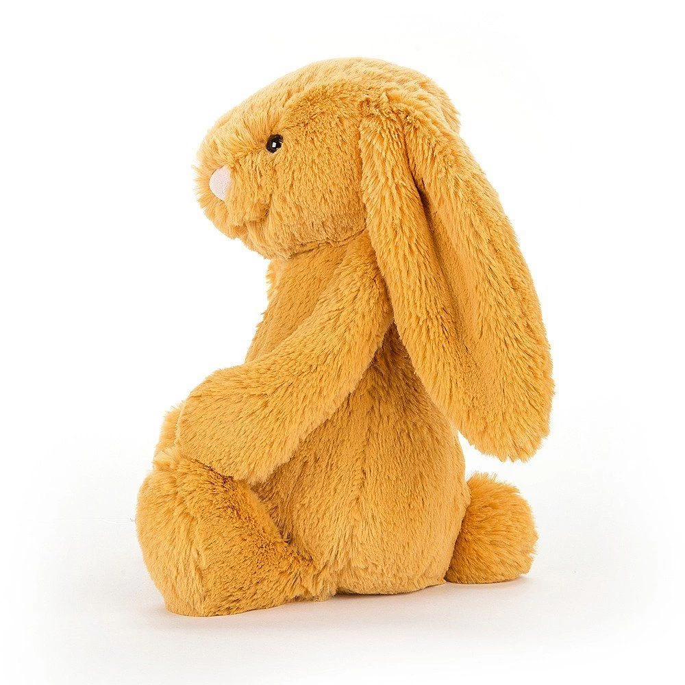 Jellycat Bashful Saffron Bunny Medium 2 Jellycat Bashful Saffron Bunny Medium - Image 2