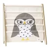 3 Sprouts Book Rack Owl