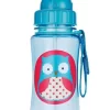 Skip Hop Zoo Straw Bottle 12 Oz -Owl