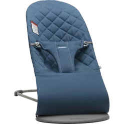 BabyBjorn Bouncer Bliss - Midnight Blue Cotton