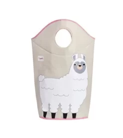 3 Sprouts Laundry Hamper Llama