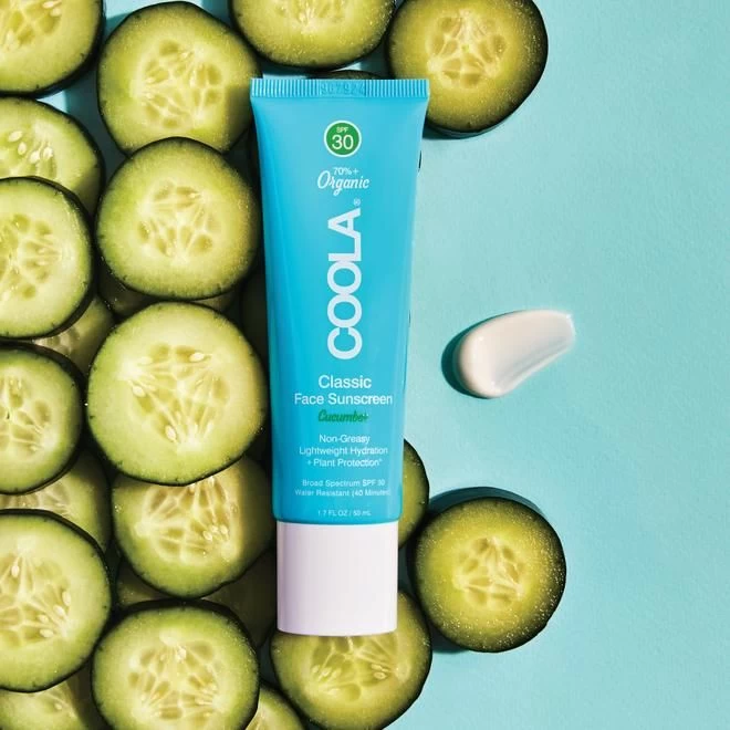 COOLA Face Mineral Sunscreen SPF 30 Cucumber Matte Finish 50ml 2 COOLA Face Mineral Sunscreen SPF 30 Cucumber Matte Finish 50ml - Image 2
