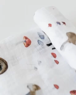 Little Unicorn Cotton Muslin Swaddle Single Mushroom -Bedding Baby Store dsc 1528 1024x1024