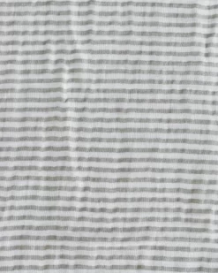 Little Unicorn Cotton Muslin Swaddle Single Grey Stripe -Bedding Baby Store dsc 1716 1024x1024