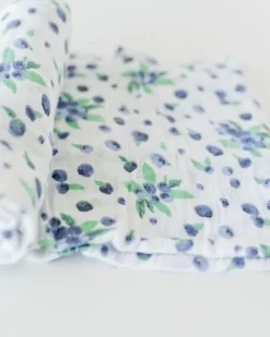 Little Unicorn Cotton Muslin Swaddle Single Blueberry 7 Little Unicorn Cotton Muslin Swaddle Single Blueberry -Bedding Baby Store dsc 1736 1024x1024