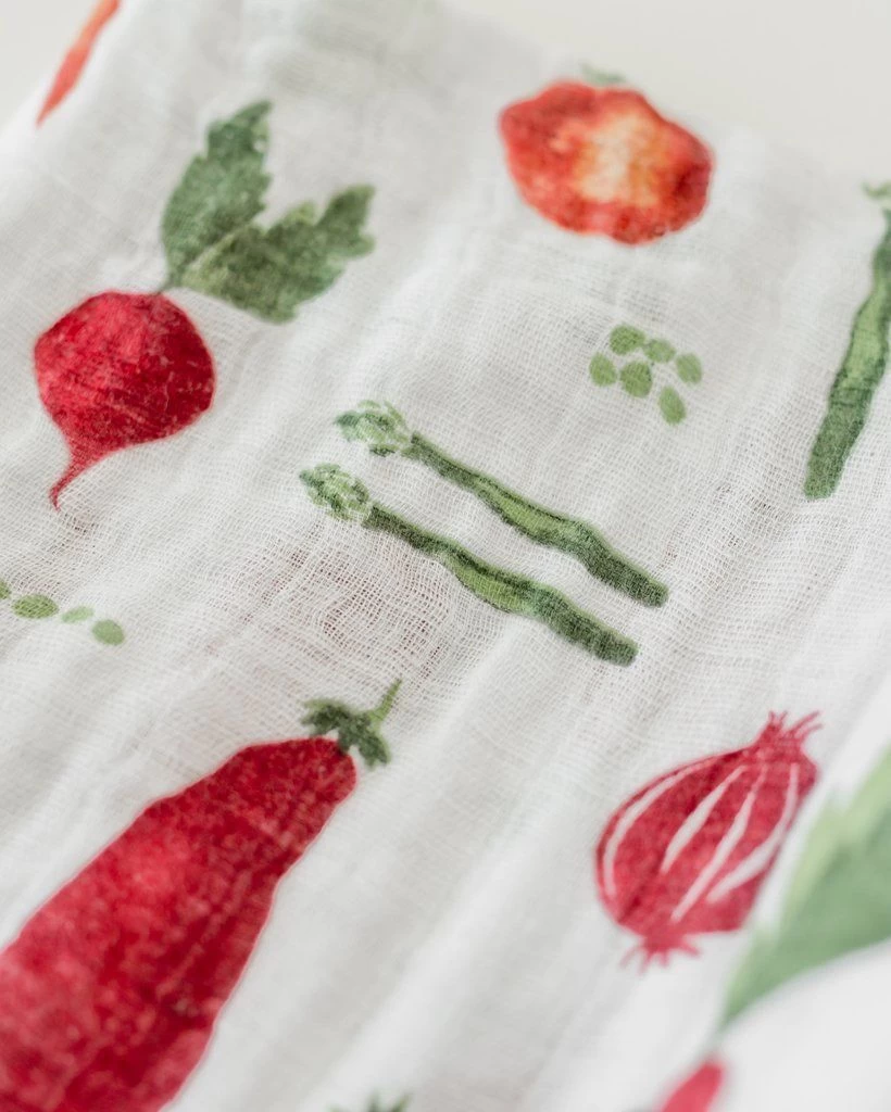 Little Unicorn Cotton Muslin Swaddle Single Farmers Market 2 Little Unicorn Cotton Muslin Swaddle Single Farmers Market - Image 2