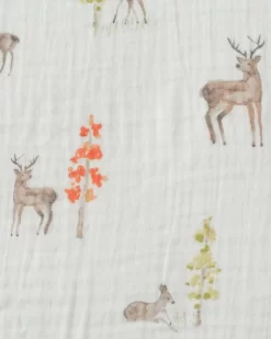 Little Unicorn Cotton Muslin Swaddle Single Oh Deer -Bedding Baby Store dsc 3575 1024x1024