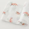Little Unicorn Cotton Muslin Swaddle Single Fox