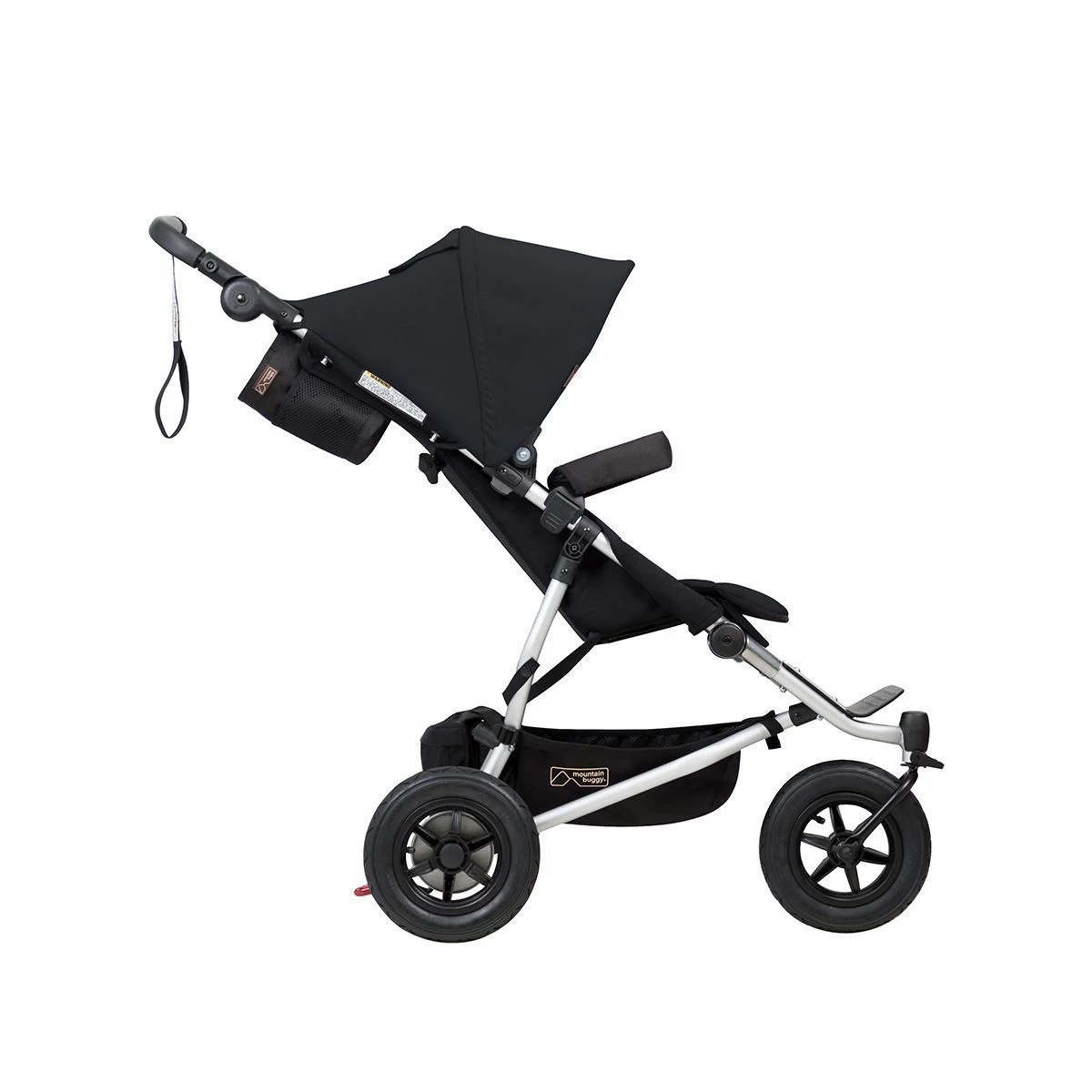 Mountain Buggy Duet V3 Single Stroller - Black 2 Mountain Buggy Duet V3 Single Stroller - Black - Image 2