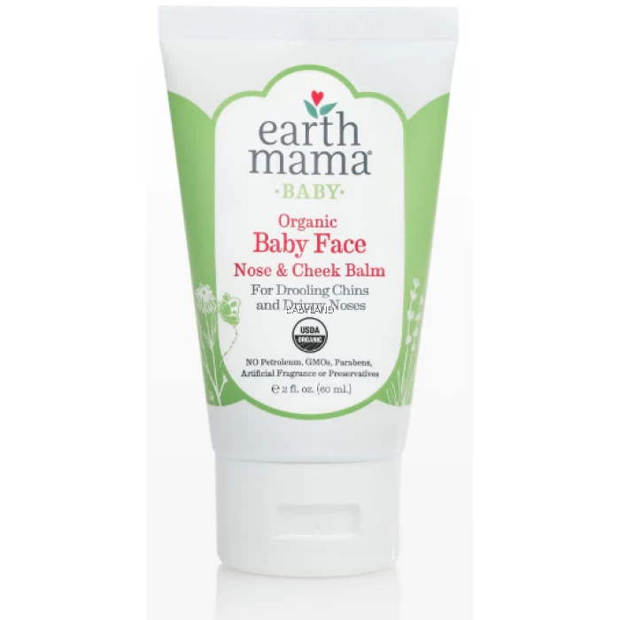 Earth Mama Organic Baby Face Nose & Cheek Balm 60ml 1 Earth Mama Organic Baby Face Nose & Cheek Balm 60ml