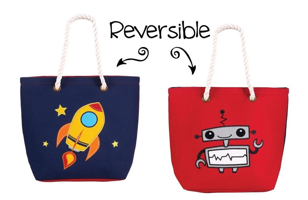 FlapJackKids Tote Spaceship/Robot 1 FlapJackKids Tote Spaceship/Robot
