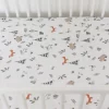 Little Unicorn Cotton Muslin Crib Sheet Forest Friends