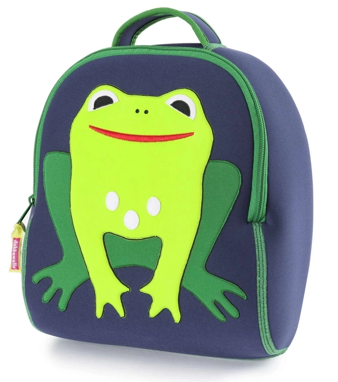 DabbaWalla Machine Washable Preschool Backpack - Frog 1 DabbaWalla Machine Washable Preschool Backpack - Frog
