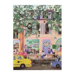 Galison Spring Street 1000 Pc Puzzle In A Square Box -Bedding Baby Store g7982405 3