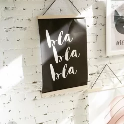 Gautier Studio Canvas Wall Hanging Bla Bla -Bedding Baby Store gautier studio canvas wall hanging bla bla 3