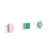 Gautier Studio Pirate Hooks - Pink/Green/Blue