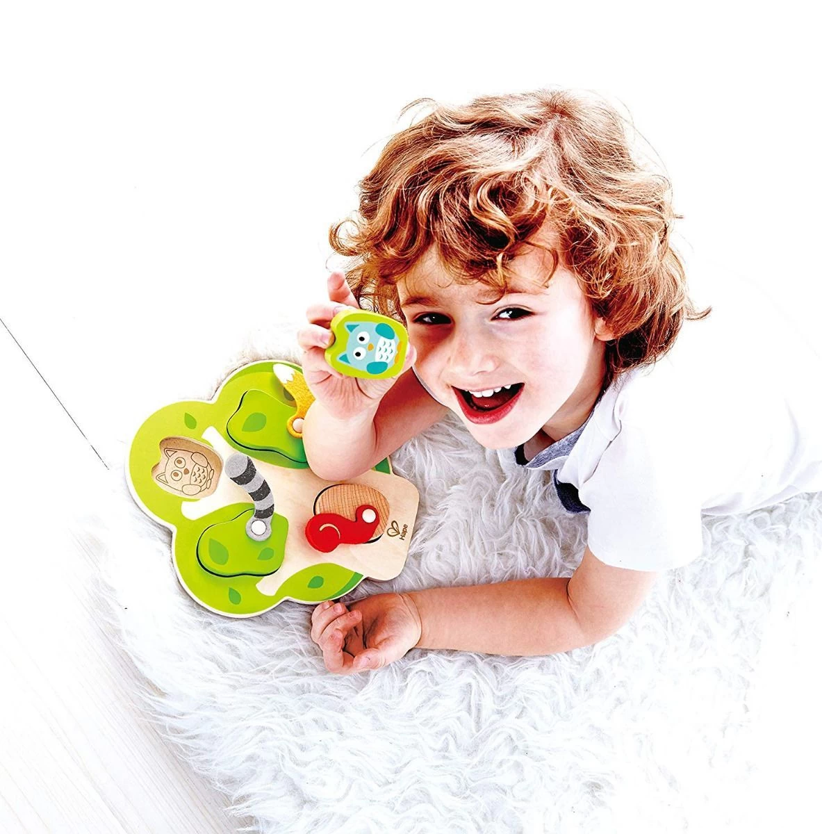 Hape Who's In The Tree Puzzle 5Pcs 18m+ 2 Hape Who's In The Tree Puzzle 5Pcs 18m+ - Image 2