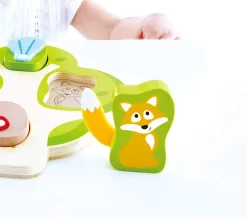 Hape Who's In The Tree Puzzle 5Pcs 18m+ 6 Hape Who's In The Tree Puzzle 5Pcs 18m+ -Bedding Baby Store hape who s in the tree puzzle 5pcs 18m 3