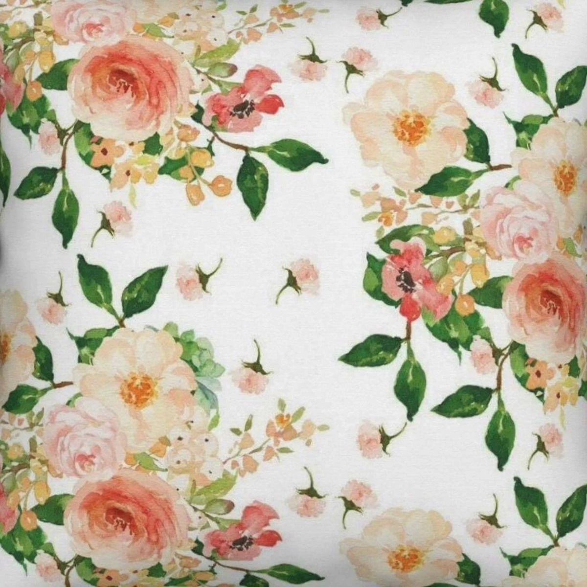 Maovic Organic Buckwheat Pillow- Peachy Flowers 3 Maovic Organic Buckwheat Pillow- Peachy Flowers - Image 3