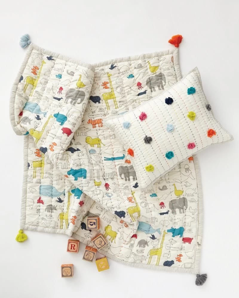 Pehr Designs Noah's Ark Play Blanket - Multi 3 Pehr Designs Noah's Ark Play Blanket - Multi - Image 3