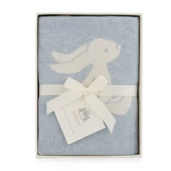 Jellycat Bashful Blue Bunny Blanket 7 Jellycat Bashful Blue Bunny Blanket -Bedding Baby Store jellycat bashful blue bunny blanket 4